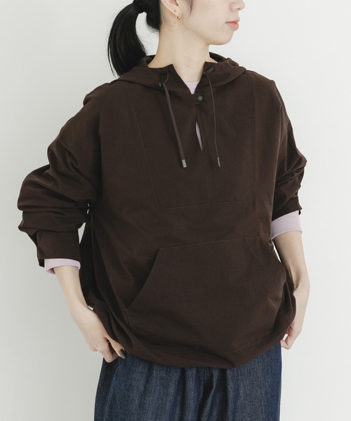 EKAL(エカル)の「DOT AIR ANORAK JACKET(その他アウター・レディース・ブラウン/ブラック・ONE)」の14枚目の写真