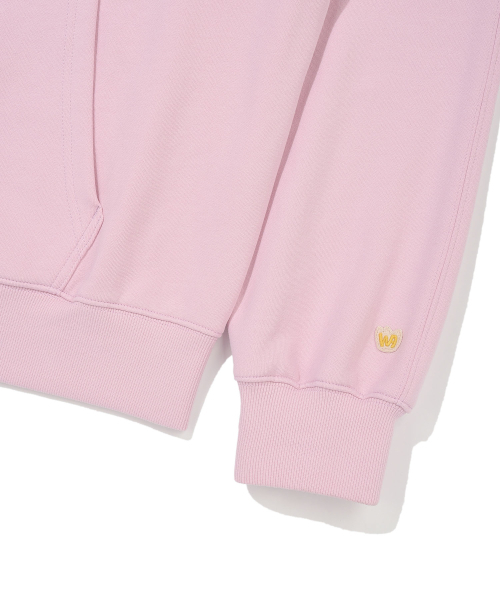 Wacky WiLLy(ワッキーウィリー)の「ダブルワッペンロゴフードジップアップピンク(パーカー・レディース・その他・SMALL/MEDIUM/LARGE/X-LARGE)」の4枚目の写真