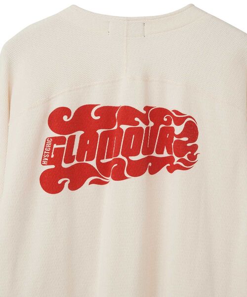 HYSTERIC GLAMOUR(ヒステリックグラマー)の「VIXEN GIRL ノーカラージャケット(その他アウター・メンズ・ブラック/ホワイト/イエロー・SMALL/X-LARGE/LARGE/MEDIUM)」の6枚目の写真