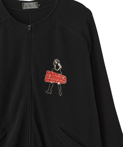 HYSTERIC GLAMOUR(ヒステリックグラマー)の「VIXEN GIRL ノーカラージャケット(その他アウター・メンズ・ブラック/ホワイト/イエロー・SMALL/X-LARGE/LARGE/MEDIUM)」の13枚目の写真