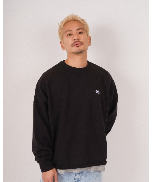 #Re:room（リルーム）の「カットオフスウェットトレーナー（Tシャツ/カットソー・メンズ・テラコッタ/グレー/ブラック・FREE）」の7枚目の写真