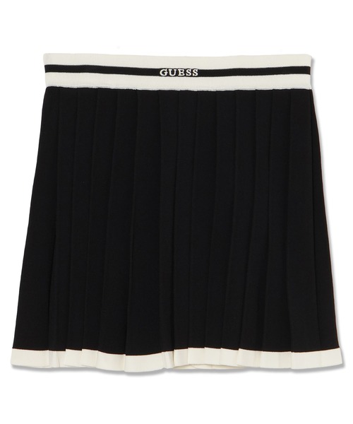 Guess（ゲス）の「GABRY Pleated Skirt Sweater スカート（スカート・レディース・ライトベージュ/ブラック・X-SMALL/SMALL/MEDIUM）」の7枚目の写真