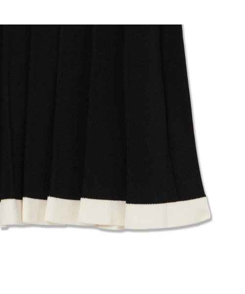 Guess（ゲス）の「GABRY Pleated Skirt Sweater スカート（スカート・レディース・ライトベージュ/ブラック・X-SMALL/SMALL/MEDIUM）」の9枚目の写真