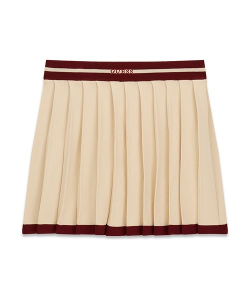 Guess（ゲス）の「GABRY Pleated Skirt Sweater スカート（スカート・レディース・ライトベージュ/ブラック・X-SMALL/SMALL/MEDIUM）」の14枚目の写真