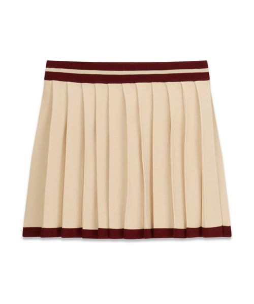 Guess（ゲス）の「GABRY Pleated Skirt Sweater スカート（スカート・レディース・ライトベージュ/ブラック・X-SMALL/SMALL/MEDIUM）」の13枚目の写真