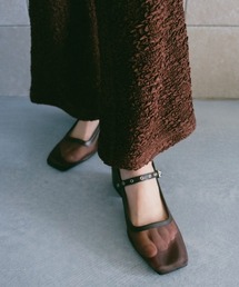 sahara（サハラ）の「Eyelet Strap Sheer Pumps/アイレットストラップシアーパンプス（パンプス）」