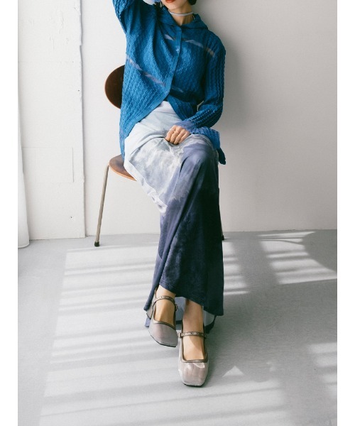 sahara（サハラ）の「Eyelet Strap Sheer Pumps/アイレットストラップシアーパンプス（パンプス・レディース・シルバー/ブラウン/ブラック・S/L/M）」の18枚目の写真