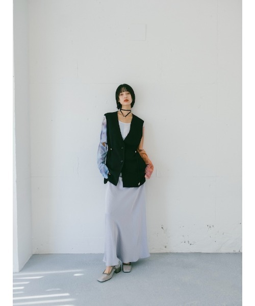 sahara（サハラ）の「Eyelet Strap Sheer Pumps/アイレットストラップシアーパンプス（パンプス・レディース・シルバー/ブラウン/ブラック・S/L/M）」の21枚目の写真