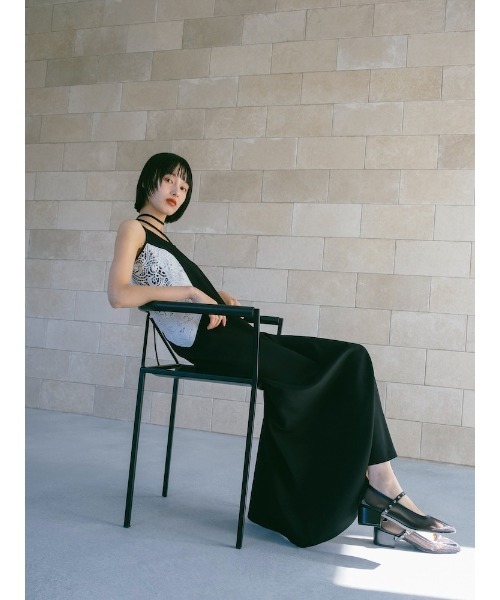 sahara（サハラ）の「Eyelet Strap Sheer Pumps/アイレットストラップシアーパンプス（パンプス・レディース・シルバー/ブラウン/ブラック・S/L/M）」の15枚目の写真