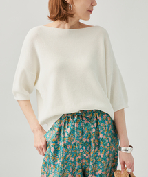 VERMEIL par iena | 畔ワイドネックオーバープルオーバー(ニット/セーター)