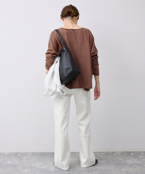 SLOBE IENA(スローブイエナ)の「《追加》HEALTHY DENIM/ヘルシーデニム SLOBE別注 Quiche(デニムパンツ・レディース・ホワイト/ブルー・22cm/25cm/24cm)」の16枚目の写真