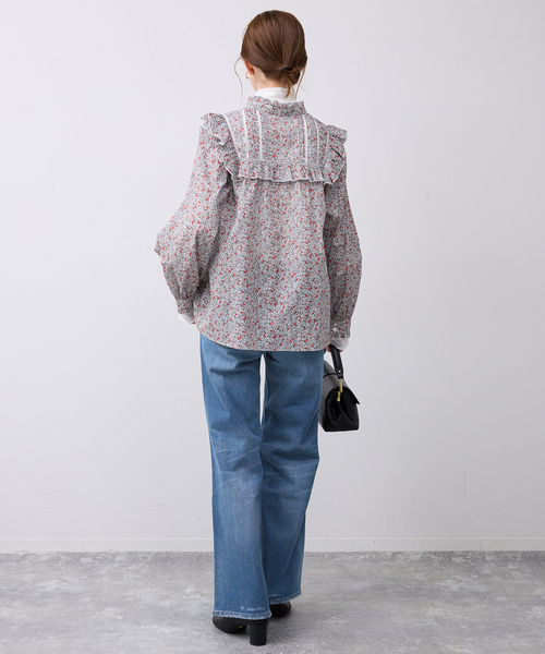 Healthy denim(ヘルシーデニム)の「《追加》HEALTHY DENIM/ヘルシーデニム SLOBE別注 Quiche(デニムパンツ・レディース・ホワイト/ブルー・22cm/25cm/24cm/23cm)」の6枚目の写真