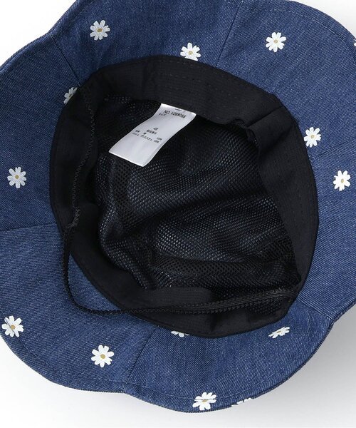 apres les cours（アプレレクール）の「【UVカット/撥水加工/接触冷感】日よけリボン付きスカラップハット（ハット・キッズ・ピンク/インディゴブルー/アイボリー・56/54/52/50/48）」の16枚目の写真