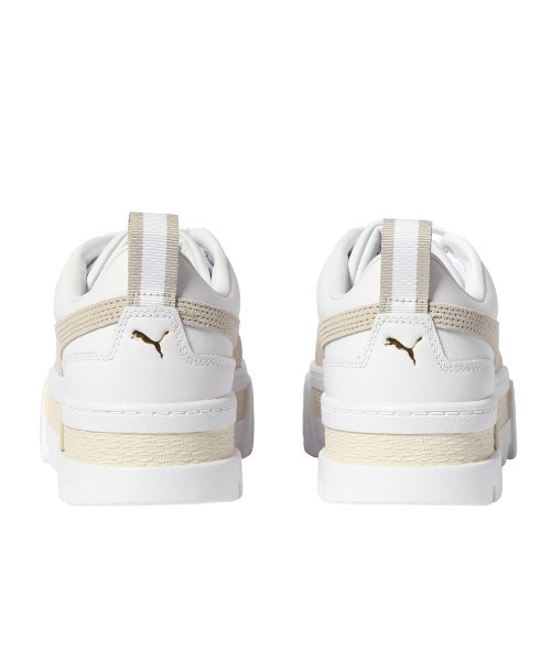 PUMA(プーマ)の「プーマ PUMA メイズ レザー(スニーカー・レディース・ホワイト・23.0cm/23.5cm/24.0cm/24.5cm/25.0cm/25.5cm/26.0cm)」の5枚目の写真