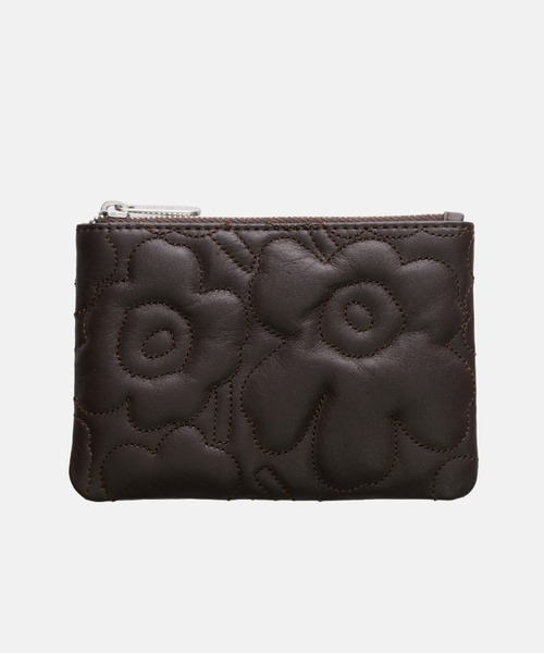 marimekko(マリメッコ)の「Unikko / Pouch Wallet(財布・レディース・ダークブラウン/ライトピンク・FREE)」の2枚目の写真