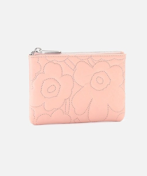 marimekko(マリメッコ)の「Unikko / Pouch Wallet(財布・レディース・ダークブラウン/ライトピンク・FREE)」の6枚目の写真