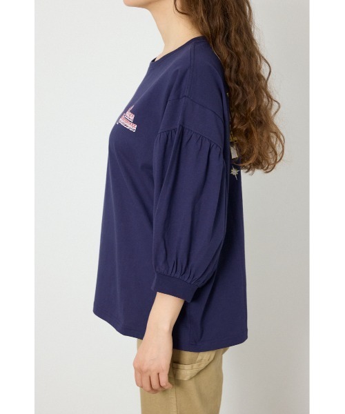 RODEO CROWNS WIDE BOWL(ロデオクラウンズワイドボウル)の「Various バルーンスリーブTシャツ(Tシャツ/カットソー・レディース・オフホワイト/ブラック/ネイビー/オレンジ・FREE)」の21枚目の写真