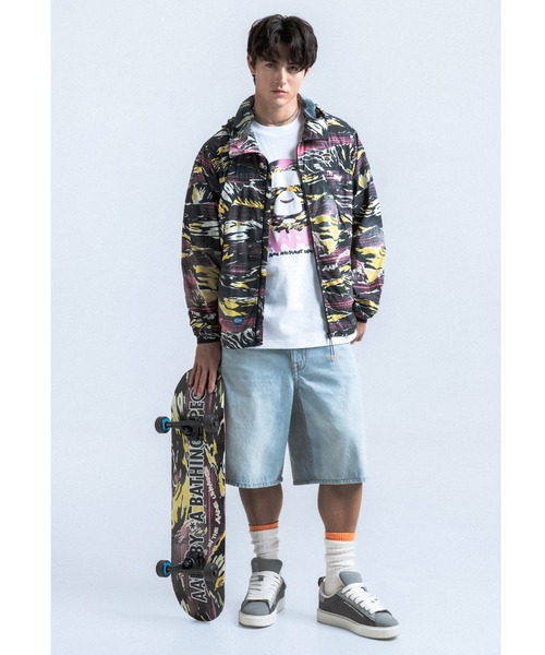 AAPE BY A BATHING APE(エーエイプバイアベイシングエイプ)の「AAPE MAIN NYLON JACKET(ナイロンジャケット・メンズ・ブラック系その他/ピンク系その他5・LARGE/SMALL/MEDIUM/X-LARGE)」の14枚目の写真