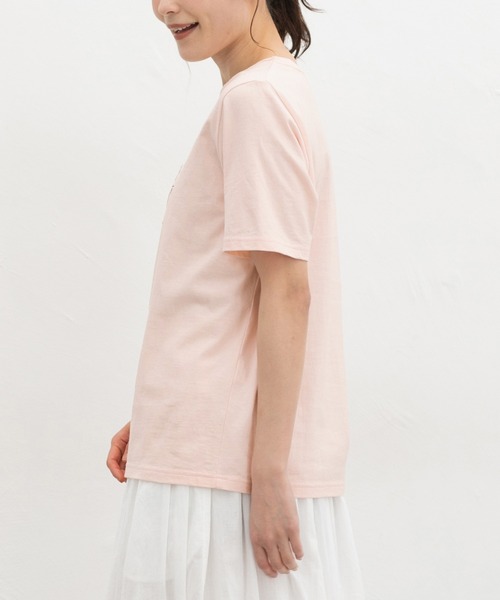 Honeys(ハニーズ)の「【UVカット】リラックマ/Tシャツ(Tシャツ/カットソー・レディース・ブラック/ピンク/ライトグレー/オフホワイト/ベージュ・L/LL/M/S)」の21枚目の写真