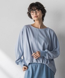 MAYSON GREY | “ 叶える ” タックヘムドルマンショートプルオーバー(Tシャツ/カットソー)