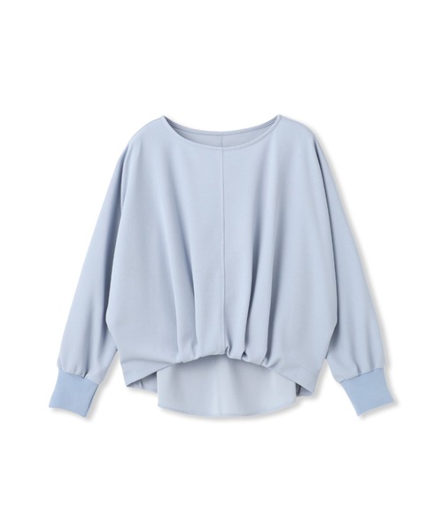 MAYSON GREY（メイソングレイ）の「“ 叶える ” タックヘムドルマンショートプルオーバー（Tシャツ/カットソー・レディース・ブルー/ネイビー/ホワイト・M）」の21枚目の写真