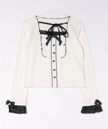 Secret Honey | ヨークピンタックフリルカットソー(Tシャツ/カットソー)