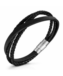 MARK-4（マーク4）の「LAYERED LEATHER（ブレスレット）」