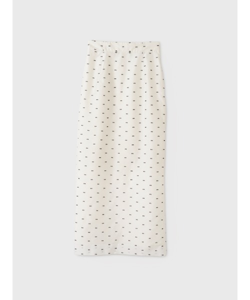 EIMY ISTOIRE(エイミーイストワール)の「CAMILLE DOT JACQUARD SKIRT(スカート・レディース・ホワイト/ブラック・38/36)」の7枚目の写真