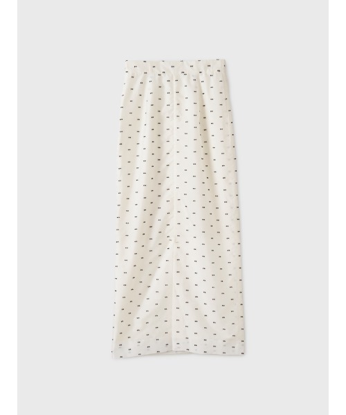 EIMY ISTOIRE(エイミーイストワール)の「CAMILLE DOT JACQUARD SKIRT(スカート・レディース・ホワイト/ブラック・38/36)」の8枚目の写真