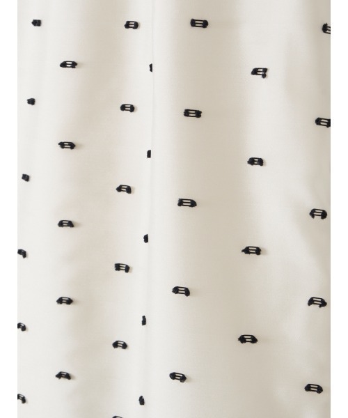 EIMY ISTOIRE(エイミーイストワール)の「CAMILLE DOT JACQUARD SKIRT(スカート・レディース・ホワイト/ブラック・38/36)」の10枚目の写真