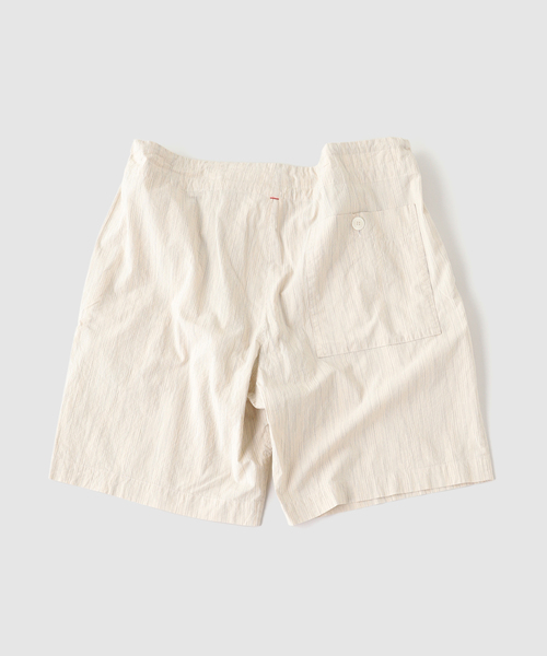 CASEY CASEY（ケイシーケイシー）の「CASEY CASEY(ケイシーケイシー) DENMARK SHORT（その他パンツ・メンズ・アイボリー・SMALL）」の2枚目の写真