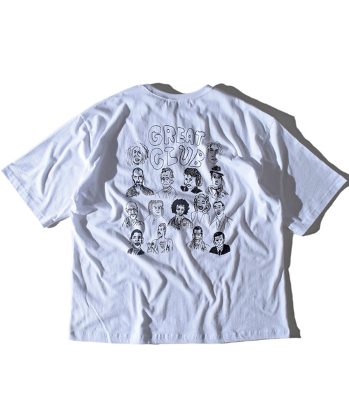 ALDIES（アールディーズ）の「Great Clue Big T / グレイトクルービッグT（Tシャツ/カットソー・メンズ・ブラック/ホワイト・FREE）」の3枚目の写真