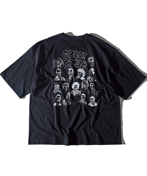 ALDIES（アールディーズ）の「Great Clue Big T / グレイトクルービッグT（Tシャツ/カットソー・メンズ・ブラック/ホワイト・FREE）」の6枚目の写真
