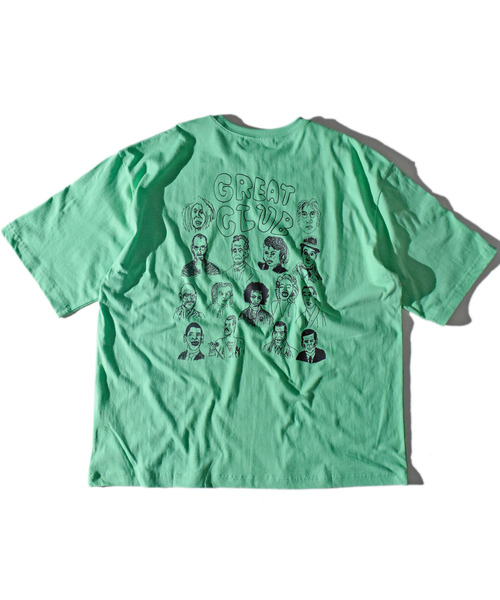 ALDIES（アールディーズ）の「Great Clue Big T / グレイトクルービッグT（Tシャツ/カットソー・メンズ・ブラック/ホワイト・FREE）」の9枚目の写真
