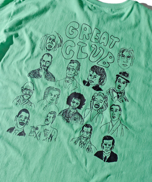ALDIES（アールディーズ）の「Great Clue Big T / グレイトクルービッグT（Tシャツ/カットソー・メンズ・ブラック/ホワイト・FREE）」の11枚目の写真