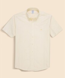 ストレッチオックスフォード　GFロゴ　シーズナルカラー　ショートスリーブカジュアルシャツ　Regular Fit