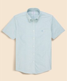 ストレッチオックスフォード GFロゴ シーズナルカラー ショートスリーブカジュアルシャツ Regular Fit