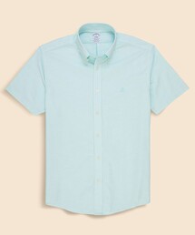 ストレッチオックスフォード GFロゴ シーズナルカラー ショートスリーブカジュアルシャツ Regular Fit