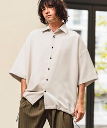 CAMBIO(�J���r�I)��mhs2629- Polyester Tropical Short Sleeve Shirts �g���s�J���V���c(S65026cmb)(�V���c/�u���E�X)