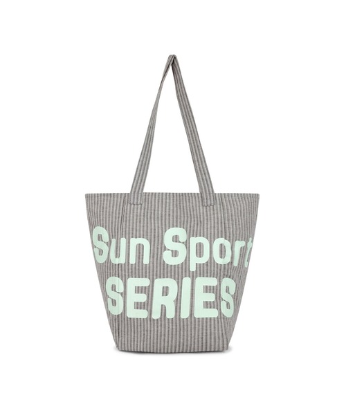 SUNLOVE(サンラブ)の「SSS Cotton Tote(トートバッグ・レディース・ネイビー/イエロー/ブラウン/アイボリー/グレー・FREE)」の3枚目の写真