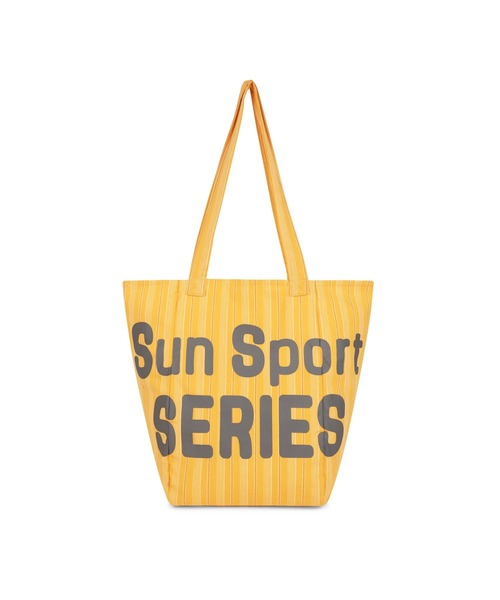 SUNLOVE(サンラブ)の「SSS Cotton Tote(トートバッグ・レディース・ネイビー/イエロー/ブラウン/アイボリー/グレー・FREE)」の1枚目の写真