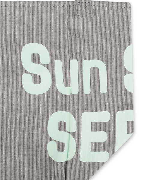 SUNLOVE(サンラブ)の「SSS Cotton Tote(トートバッグ・レディース・ネイビー/イエロー/ブラウン/アイボリー/グレー・FREE)」の14枚目の写真
