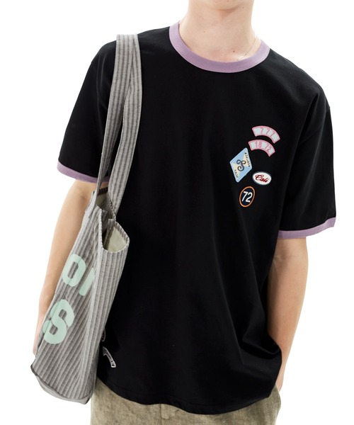 SUNLOVE(サンラブ)の「SSS Cotton Tote(トートバッグ・レディース・ネイビー/イエロー/ブラウン/アイボリー/グレー・FREE)」の17枚目の写真