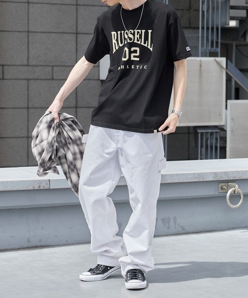 Russell Athletic(ラッセルアスレティック)の「RUSSELL ATHLETIC / ラッセルアスレティック VTG Cotton/Rayon Numbering T Tシャツ 秋 秋服 2026年秋冬(Tシャツ/カットソー・メンズ・ブラック/レッド・M/L/XL)」の7枚目の写真