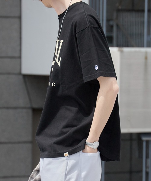 Russell Athletic(ラッセルアスレティック)の「RUSSELL ATHLETIC / ラッセルアスレティック VTG Cotton/Rayon Numbering T Tシャツ 秋 秋服 2026年秋冬(Tシャツ/カットソー・メンズ・ブラック/レッド・M/L/XL)」の5枚目の写真