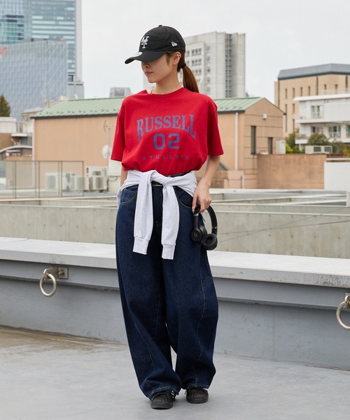 Russell Athletic(ラッセルアスレティック)の「RUSSELL ATHLETIC / ラッセルアスレティック VTG Cotton/Rayon Numbering T Tシャツ 秋 秋服 2026年秋冬(Tシャツ/カットソー・メンズ・ブラック/レッド・M/L/XL)」の19枚目の写真