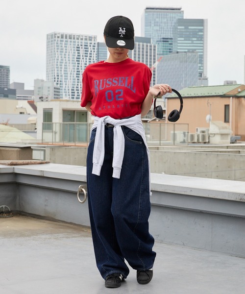 Russell Athletic(ラッセルアスレティック)の「RUSSELL ATHLETIC / ラッセルアスレティック VTG Cotton/Rayon Numbering T Tシャツ 秋 秋服 2026年秋冬(Tシャツ/カットソー・メンズ・ブラック/レッド・M/L/XL)」の22枚目の写真