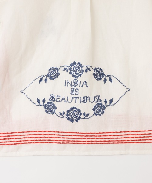 LOWRYS FARM(ローリーズファーム)の「INDIAISシシュウシャツ 637786(シャツ/ブラウス・キッズ・ホワイト・110cm/120cm/130cm/140cm/150cm)」の10枚目の写真