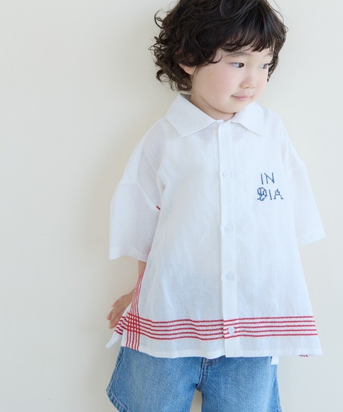 LOWRYS FARM(ローリーズファーム)の「INDIAISシシュウシャツ 637786(シャツ/ブラウス・キッズ・ホワイト・110cm/120cm/130cm/140cm/150cm)」の13枚目の写真