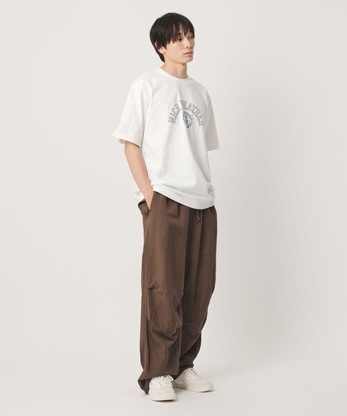 NICE WEATHER（ナイスウェザー）の「＜NICE WEATHER＞ミリタリー イージーパンツ（その他パンツ・メンズ・ブラック/ダークブラウン・S/M/L）」の2枚目の写真